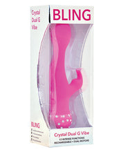 Bling Crystal Dual G Vibe - Pink