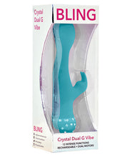 Bling Crystal Dual G Vibe - Turquoise