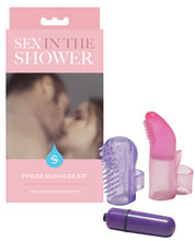 Sex In The Shower Finger Massager Kit